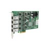 Carte d'acquisition Gigabit PCIe-PoE4+*