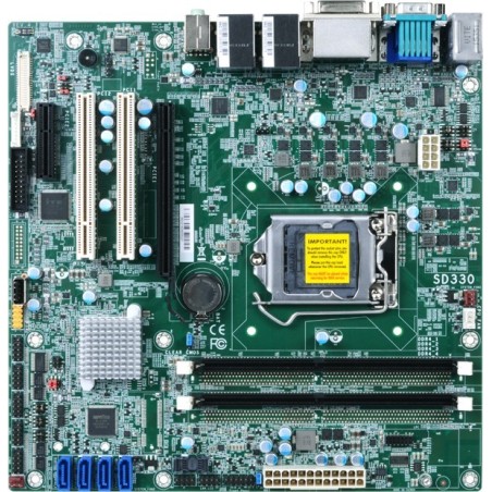 Carte mère industrielle Micro ATX SD330-H110C