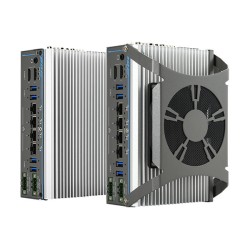 PC industriel ultra-compact fanless AMD Ryzen AI sur rail DIN - Série POC-900