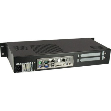 Boîtier Rack 1.5U Mini-ITX Inter-Tech 1.5U-1528-1 - 65x482x314 Mm Pour Serveur Compact