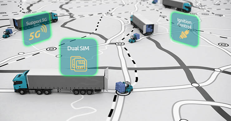 Applications embarquées véhicules – connectivité 5G, double SIM et ignition control du PC industriel ARES-1980 d’ARBOR Technology